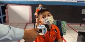 "Estos no son mis amigos": La particular respuesta de un niño al volver a las clases presenciales "Estos no son mis amigos": La particular respuesta de un niño al volver a las clases presenciales