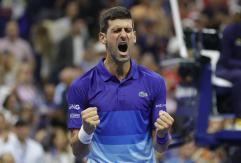 Djokovic avanza a la final del US Open y está a un triunfo de hacer historia Djokovic avanza a la final del US Open y está a un triunfo de hacer historia