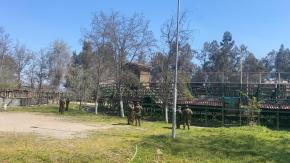 Fiscalía confirmó presencia de dos artefactos incendiarios en medialuna de Nos: Fueron desactivados Fiscalía confirmó presencia de dos artefactos incendiarios en medialuna de Nos: Fueron desactivados