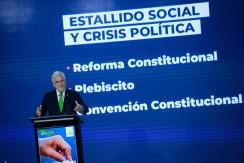 Piñera: "Los constituyentes deben comprender que la Constitución debe unir a un país y no dividirlo" Piñera: "Los constituyentes deben comprender que la Constitución debe unir a un país y no dividirlo"