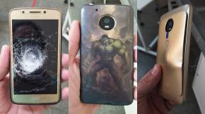 Hombre se salva de un disparo gracias a su celular con carcasa de Hulk Hombre se salva de un disparo gracias a su celular con carcasa de Hulk