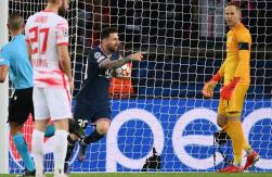 Messi marca su primer doblete en París por la Champions League para darle la victoria al PSG Messi marca su primer doblete en París por la Champions League para darle la victoria al PSG