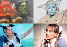 Desde Prince a "Baby Yoda": Los disfraces de los famosos que sacaron aplausos Desde Prince a "Baby Yoda": Los disfraces de los famosos que sacaron aplausos