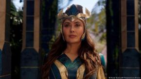Salma Hayek confiesa que lloró tras probarse su disfraz de "Eternals" y reveló por qué Salma Hayek confiesa que lloró tras probarse su disfraz de "Eternals" y reveló por qué
