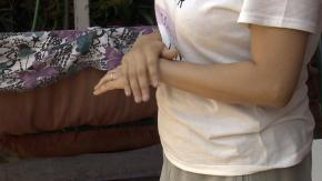 [VIDEO] Joven embarazada sufre asalto junto a sus dos hijas en Renca