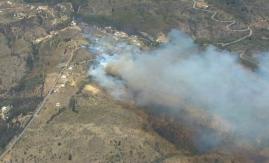 Decretan alerta roja en Cartagena por incendio forestal cercano a viviendas Decretan alerta roja en Cartagena por incendio forestal cercano a viviendas