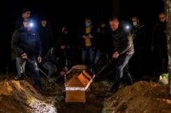 Joven sirio es enterrado cerca de la frontera entre Polonia y Bielorrusia Joven sirio es enterrado cerca de la frontera entre Polonia y Bielorrusia