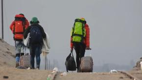 [VIDEO] Haitianos regresan a Chile tras no poder ingresar a Estados Unidos