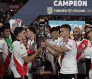 River Plate del chileno Paulo Díaz campeón del torneo 2021 de primera división del fútbol argentino River Plate del chileno Paulo Díaz campeón del torneo 2021 de primera división del fútbol argentino