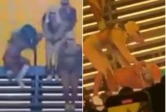 Karol G sufrió impactante caída en pleno concierto: "Creo que se me partió la rodilla" Karol G sufrió impactante caída en pleno concierto: "Creo que se me partió la rodilla"