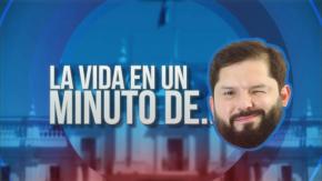 [VIDEO] La vida en un minuto de Gabriel Boric en "Las caras de la Moneda"