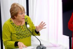 "Voy a votar por Gabriel Boric": Bachelet manifiesta respaldo al candidato de Apruebo Dignidad "Voy a votar por Gabriel Boric": Bachelet manifiesta respaldo al candidato de Apruebo Dignidad