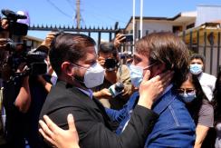 Cómo se produjo el reencuentro de Boric con Sharp tras un largo alejamiento Cómo se produjo el reencuentro de Boric con Sharp tras un largo alejamiento