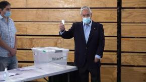 Piñera: "Espero que la voz de la gente sea clara y podamos tener esta noche al Presidente electo" Piñera: "Espero que la voz de la gente sea clara y podamos tener esta noche al Presidente electo"