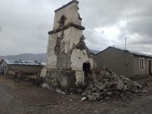 Lluvias estivales destruyen campanario de iglesia de Enquelga en Colchane de cerca de 173 años Lluvias estivales destruyen campanario de iglesia de Enquelga en Colchane de cerca de 173 años