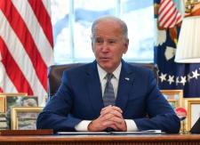Biden ataca a Trump en el aniversario de la "insurrección" contra el Capitolio