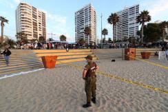 Viña del Mar: Hombre muere baleado en playa El Sol Viña del Mar: Hombre muere baleado en playa El Sol