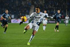 Inter, con Alexis Sánchez de titular, empató ante Atalanta y peligra su liderato en la Serie A