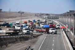 Paro de camioneros: Registran cortes de tránsitos en distintas rutas del país Paro de camioneros: Registran cortes de tránsitos en distintas rutas del país