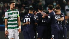 Pie y medio en cuartos: Manchester City golea al Sporting de Lisboa en octavos de Champions Pie y medio en cuartos: Manchester City golea al Sporting de Lisboa en octavos de Champions