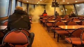 Terrorífico: Ola gigante destruyó ventanas de un ferry en plena tormenta en Alemania Terrorífico: Ola gigante destruyó ventanas de un ferry en plena tormenta en Alemania