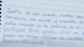 "Necesito que me ayude": Mujer usó la libreta de su hijo para denunciar violencia de su pareja "Necesito que me ayude": Mujer usó la libreta de su hijo para denunciar violencia de su pareja