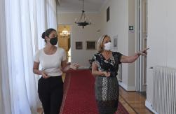 Traspaso de mando: Futura Primera Dama Irina Karamanos se reúne con Cecilia Morel Traspaso de mando: Futura Primera Dama Irina Karamanos se reúne con Cecilia Morel