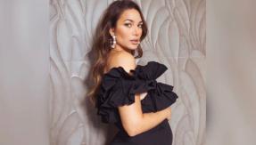 "29 semanas": Lisandra Silva mostró su avanzado embarazo con foto al desnudo frente al espejo