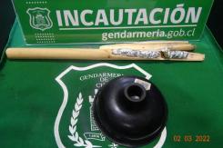 Detienen a hombre que intentó ingresar droga en un sopapo a cárcel de Limache Detienen a hombre que intentó ingresar droga en un sopapo a cárcel de Limache