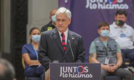 Piñera y conmemoración de la llegada del COVID-19: "Siento que Chile ha enfrentado bien la crisis" Piñera y conmemoración de la llegada del COVID-19: "Siento que Chile ha enfrentado bien la crisis"