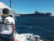 Por qué está en Chile el portaviones “Kitty Hawk” donde se grabó Top Gun Por qué está en Chile el portaviones “Kitty Hawk” donde se grabó Top Gun