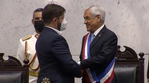 "Yo tengo una muy buena opinión de usted": La frase de Piñera a Boric en el cambio de mando "Yo tengo una muy buena opinión de usted": La frase de Piñera a Boric en el cambio de mando