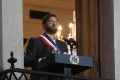Presidente Boric y su primer discurso: “Construyamos todos el cambio a un país más digno y justo” Presidente Boric y su primer discurso: “Construyamos todos el cambio a un país más digno y justo”