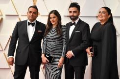 Así fue el paso del equipo de "Bestia" por la alfombra roja de los Oscar Así fue el paso del equipo de "Bestia" por la alfombra roja de los Oscar