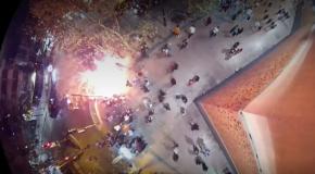 Prenden fuego a cuatro personas en Bellavista: Carabineros solo informó del incendio de un vehículo