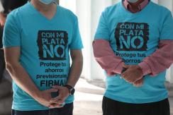 "Con mi Plata No": Comisión de la Convención rechaza norma sobre ahorros previsionales "Con mi Plata No": Comisión de la Convención rechaza norma sobre ahorros previsionales