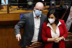 Ministra Siches en el Senado por macrozona sur: "Espero que salgamos de las peleas pequeñas" Ministra Siches en el Senado por macrozona sur: "Espero que salgamos de las peleas pequeñas"