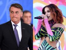 La cantante Anitta bloquea a Bolsonaro en Twitter: "Búscate algo para hacer" La cantante Anitta bloquea a Bolsonaro en Twitter: "Búscate algo para hacer"