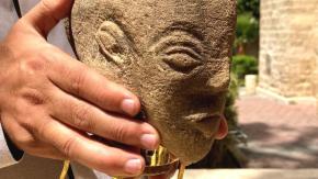 La estatua de 4.500 años de una diosa cananea encontrada en la Franja de Gaza La estatua de 4.500 años de una diosa cananea encontrada en la Franja de Gaza