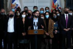Consejo de gabinete: El mensaje de Teillier y la advertencia de Boric por la campaña del Apruebo Consejo de gabinete: El mensaje de Teillier y la advertencia de Boric por la campaña del Apruebo
