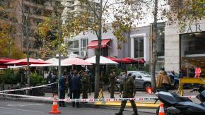 Desconocidos protagonizan violento asalto con disparos en tienda de Las Condes Desconocidos protagonizan violento asalto con disparos en tienda de Las Condes