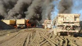 Ataque incendiario en Los Álamos: Gobierno dice que "se analizará en su momento" Estado de Excepción Ataque incendiario en Los Álamos: Gobierno dice que "se analizará en su momento" Estado de Excepción
