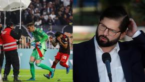 "Va a haber una intervención en materia futbolística", anuncia Boric tras ola de incidentes "Va a haber una intervención en materia futbolística", anuncia Boric tras ola de incidentes