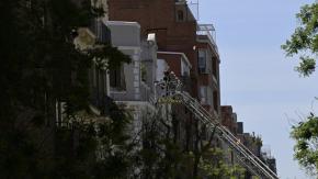 Revelan los primeros registros tras la explosión en un edificio de Madrid Revelan los primeros registros tras la explosión en un edificio de Madrid