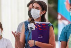Presidenta de la Convención y tercera vía en plebiscito: "Atenta contra los procesos de democracia" Presidenta de la Convención y tercera vía en plebiscito: "Atenta contra los procesos de democracia"