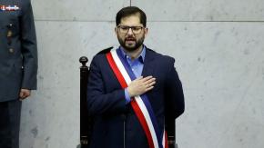 Presidente Boric agradece labor de las FF.AA. en Macrozona Sur: "Sé que es sacrificado" Presidente Boric agradece labor de las FF.AA. en Macrozona Sur: "Sé que es sacrificado"