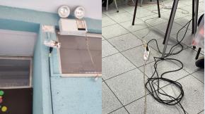 Colegio de Profesores denuncia que docente se electrocutó en colegio por instalaciones hechizas Colegio de Profesores denuncia que docente se electrocutó en colegio por instalaciones hechizas