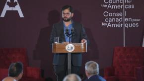 Boric a empresarios canadienses: “Algunos dicen que seremos el próximo Maduro y eso no es verdad” Boric a empresarios canadienses: “Algunos dicen que seremos el próximo Maduro y eso no es verdad”