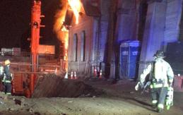 Reportan incendio en dependencia del Hospital del Salvador Reportan incendio en dependencia del Hospital del Salvador