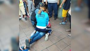 [VIDEO] Campeona de artes marciales neutralizó a hombre que golpeaba a una mujer en la calle
